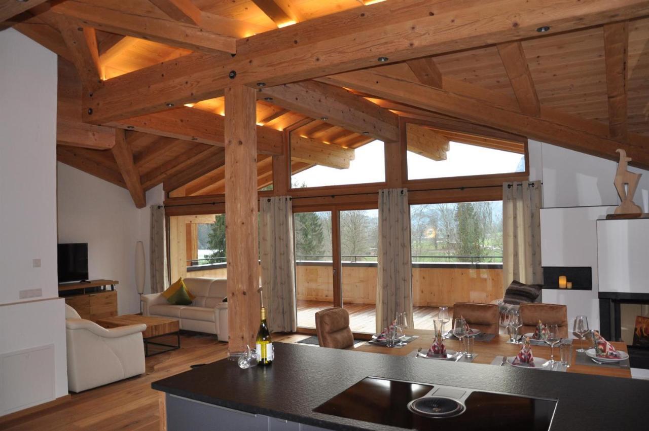 Seebach Chalets Scheffau am Wilden Kaiser Exteriör bild